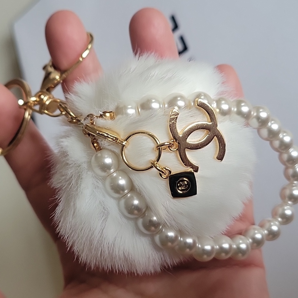 CHANEL Gold Logo Charm
